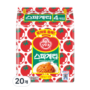 오뚜기 스파게티, 150g, 20개