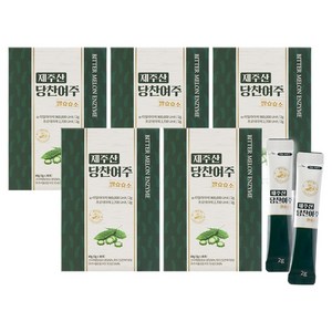 지비엠에스 제주산 당찬여주 발효효소 30p, 60g, 5개