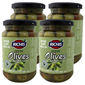 (주)동서 리치스 그린 올리브, 365g, 4개
