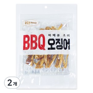 리프레쉬 바비큐 조미 BBQ 오징어, 130g, 2개