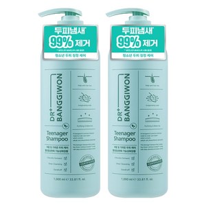 닥터방기원 탈모증상완화 틴에이저 샴푸, 1L, 2개