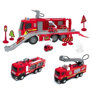 대형 소방차 완구 풀세트 672-2