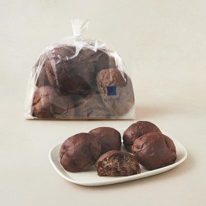 도제식빵 모닝빵 초코 6개입, 210g, 1개