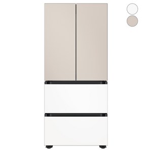 [색상선택형] 삼성전자 BESPOKE AI 김치플러스 4도어 냉장고 490L 방문설치