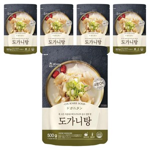 참스토리 도가니탕, 500g, 5개