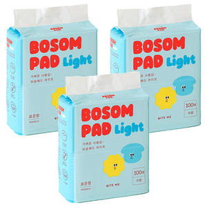바잇미 보솜 라이트 배변패드 표준형 무향, 표준형(40 x 5..., 100개입, 3개
