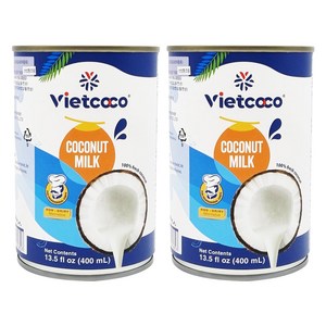 비엣코코 코코넛 밀크, 400ml, 2개