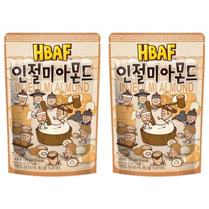 바프 인절미 아몬드, 120g, 2개