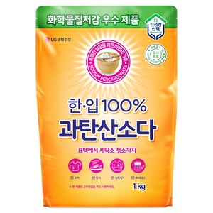 한입 100% 과탄산소다, 1kg, 1개