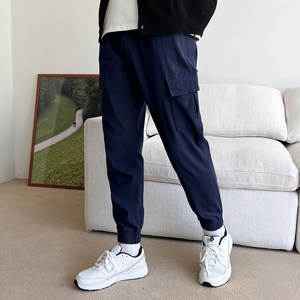 어나더디 남성용 스판 밴딩 카고 조거 팬츠