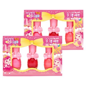 아임핑키 핑키페인트 유아매니큐어 3종, B세트, 2개