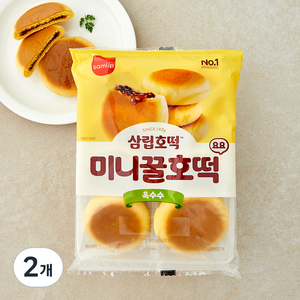 삼립 옥수수 꿀호떡 요요, 192g, 1개입, 2개