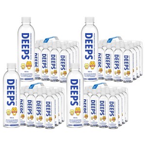딥스 춘식이 천연 미네랄 해양심층수, 500ml, 80개