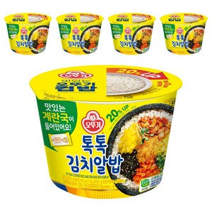 오뚜기 컵밥 톡톡김치알밥, 227g, 5개