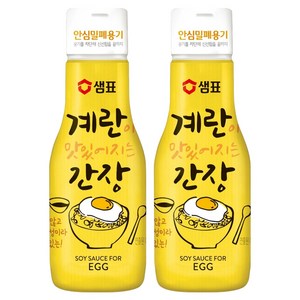 샘표 계란이 맛있어지는 간장, 200ml, 2개