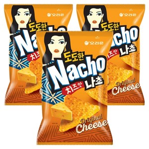 오리온 도도한 나쵸 치즈맛, 155g, 3개