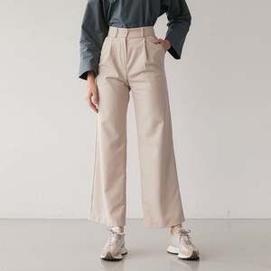 리베스 여성용 WIDE STRAIGHT PANTS