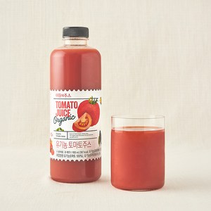 아침에주스 유기가공식품인증 토마토주스, 900ml, 1개