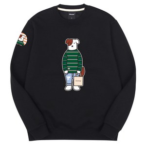 옥스타 남녀공용 캐주얼 브로독 특양면 맨투맨 9SSP013