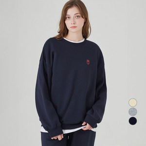 ELLE PARIS 자수 그래픽 기모 스웻셔츠 EIFFEL TOWER