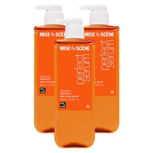 미쟝센 퍼펙트 오리지널 세럼 샴푸, 680ml, 3개