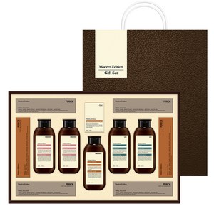 LG생활건강 프리미엄 모던에디션 에센셜 선물세트 + 쇼핑백, 1세트