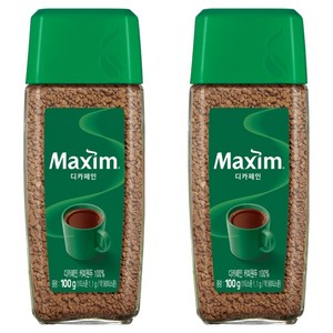 맥심 디카페인 병커피