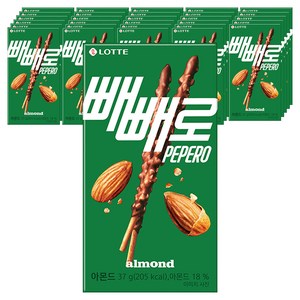 빼빼로 아몬드, 37g, 30개