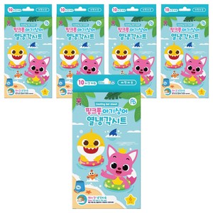 ABPLUS 아텍스 핑크퐁 아기상어 열냉각 해열시트, 6개입, 5개