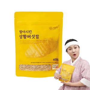 백년농가 상황버섯쌀, 400g, 1개