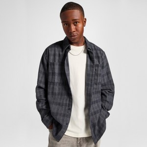 컨버스 남녀공용 버튼 다운 웜 면 셔츠 10027089-A0