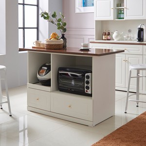 장인가구 다이닝 아일랜드 식탁 광파렌지대형 방문설치