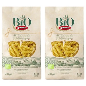 그라노로 유기농 푸실리, 500g, 2개