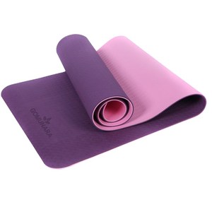 고무나라 TPE 투톤 요가매트 6mm, 퍼플, 1830 x 610..., 1개
