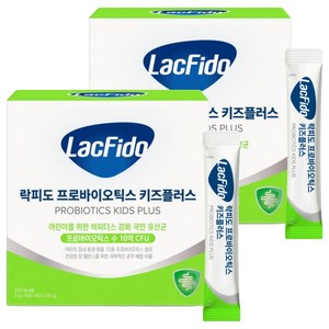 락피도 프로바이오틱스 키즈 플러스 60p, 120g, 2개