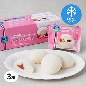 끼리 스트로베리 크림치즈 찰떡 6개입 (냉동), 360g, 3개