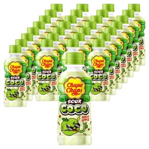 츄파춥스 사우어코코 청사과 음료, 240ml, 30개