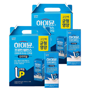 하이뮨 프로틴 밸런스 음료, 190ml, 32개