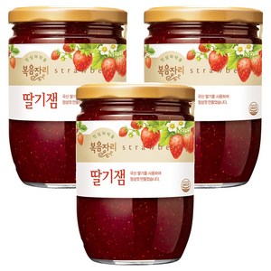 복음자리 딸기잼, 640g, 3개