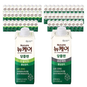 뉴케어 당플랜 인절미맛 200ml 30p + 당플랜 검은깨맛 200ml 30p, 1세트, 0.2l