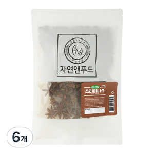 ADDCOOK 스타아니스, 100g, 6개