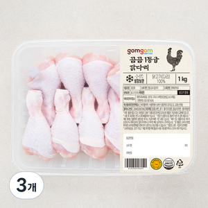 곰곰 1등급 닭다리 (냉장), 1kg, 3개