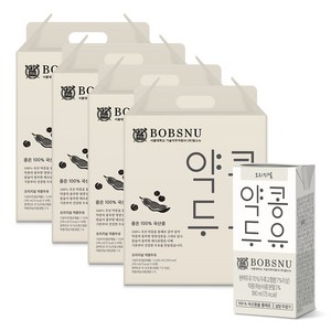 서울대밥스누 오리지널 약콩두유, 190ml, 64개