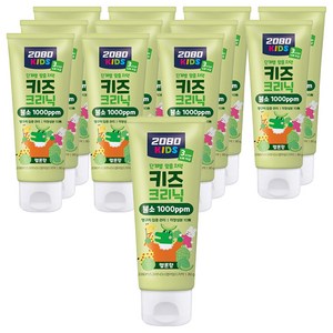 2080 키즈알파크리닉 3단계 치약, 80g, 12개