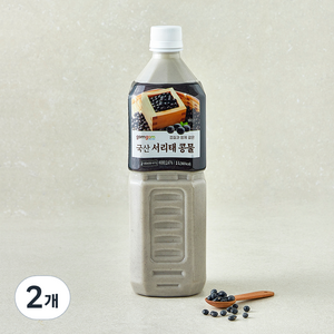 곰곰 국산 서리태 콩물, 1L, 2개