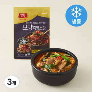 동원 양반 보양 흑염소탕 (냉동), 850g, 3개