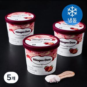하겐다즈 스트로베리 미니컵 멀티팩 아이스크림 (냉동)