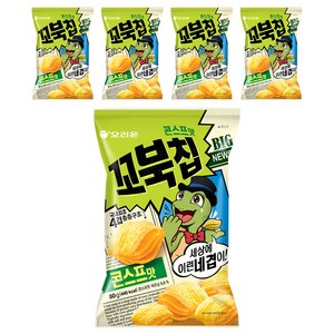 꼬북칩 콘스프맛, 80g, 5개