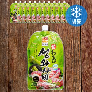 뚜레반 생와사비 (냉동), 750g, 12입