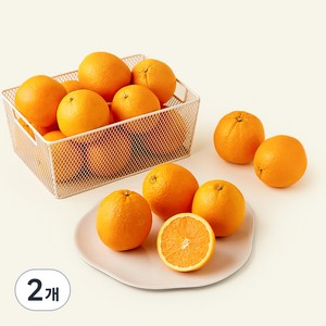 캘리포니아 고당도 오렌지 중대과, 4kg(13~25입..., 2개